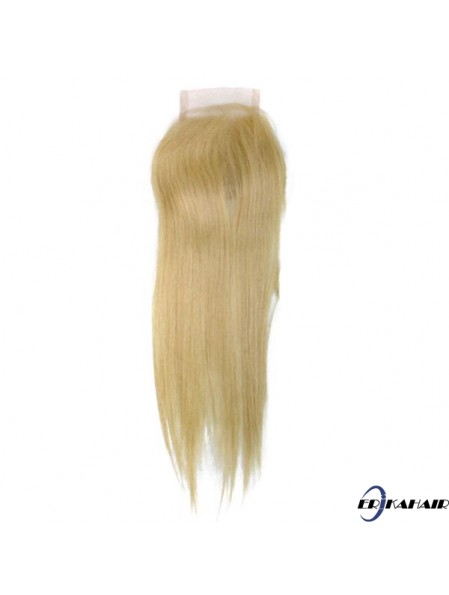 Beste blonde lange gerade Spitzenverschlüsse