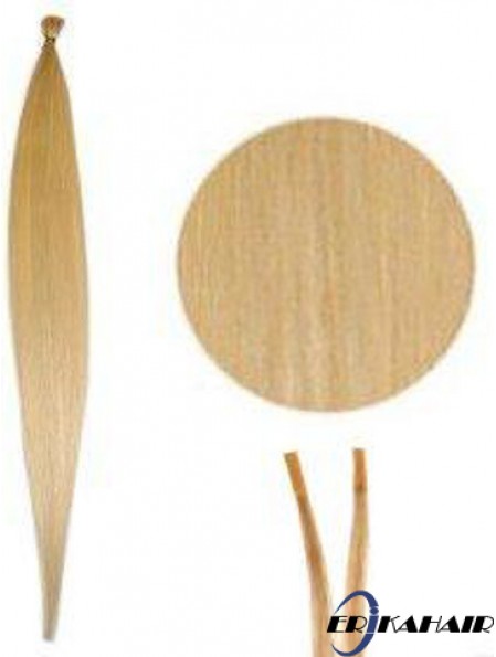 Blonde Straight Stick / I Tip Haarverlängerungen
