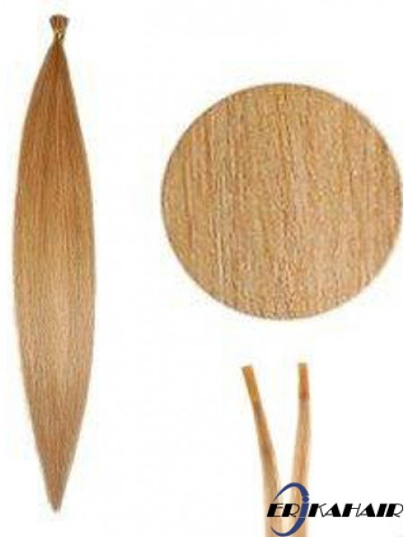 Blonde Straight Stick / I Tip Haarverlängerungen