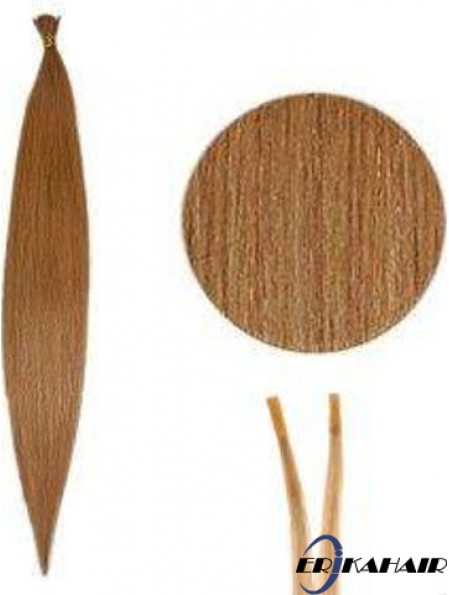 Auburn Straight Stick / I Tip Haarverlängerungen