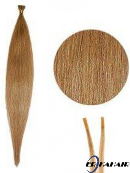 Blonde Straight Stick / I Tip Haarverlängerungen