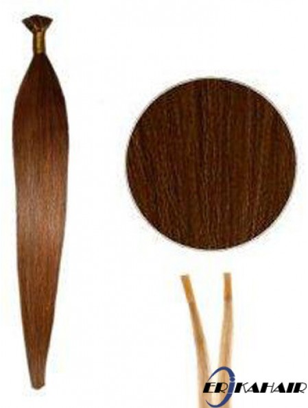 Auburn Straight Stick / I Tip Haarverlängerungen