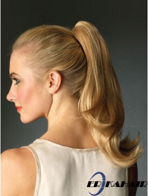 Hochwertige gewellte blonde Pferdeschwänze