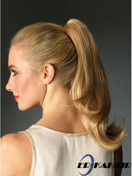 Hochwertige gewellte blonde Pferdeschwänze