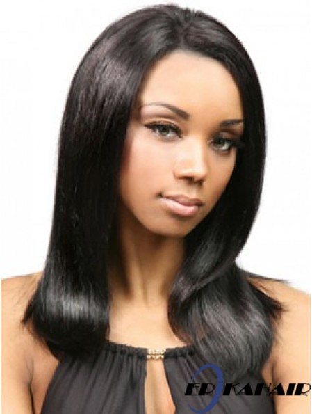 Yaki Echthaar Mit Capless Black Farbe Yaki Style