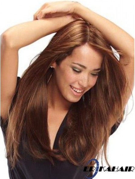 Echthaar Perücken Monofilament Cap Auburn Farbe 100% handgebunden