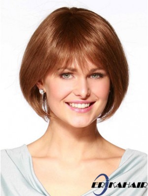 Kinnlänge Gerades Monofilament Auburn Online Bob Perücken