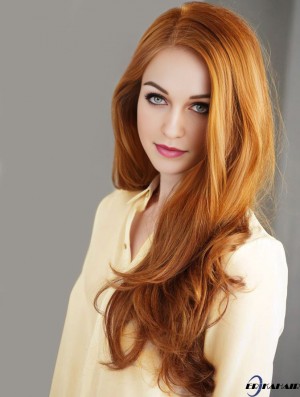 Glueless Full Lace Echthaar Deborah Ann Woll Perücken Cropped Color Long Length