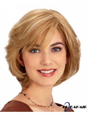 kinnlange Blonde Spitzenperücke Kaufen
