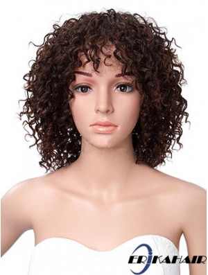 14 Zoll Brown Lace Front Perücken für schwarze Frauen