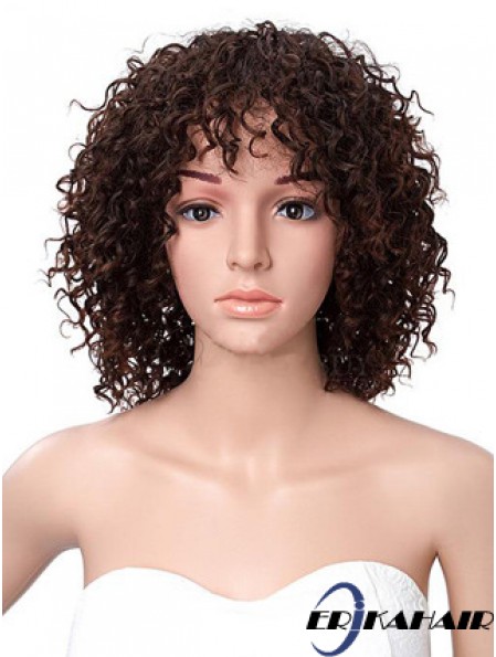 14 Zoll Brown Lace Front Perücken für schwarze Frauen