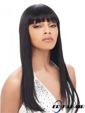 20 Zoll Black Lace Front Perücken für schwarze Frauen