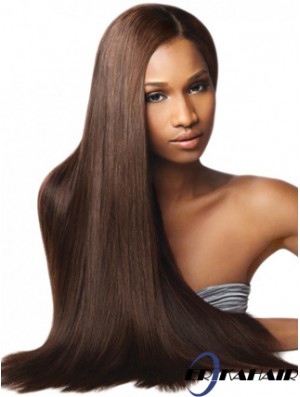 26 Zoll Brown Lace Front Perücken für schwarze Frauen
