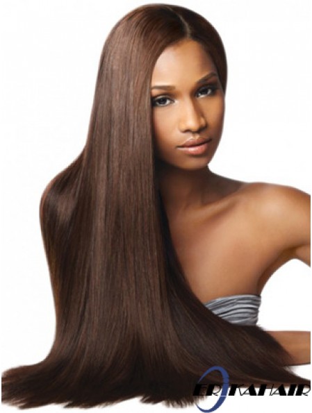 26 Zoll Brown Lace Front Perücken für schwarze Frauen