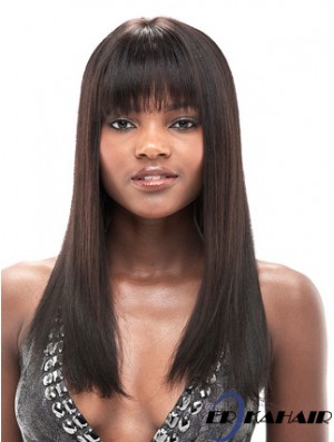 18 Zoll Black Lace Front Perücken für schwarze Frauen