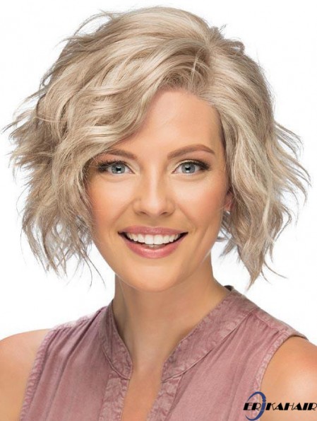 Lace Front Short Blonde Curly Erschwingliche Classic Perücken