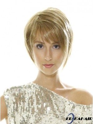 Kinnlänge Straight Lace Front Perücken Online