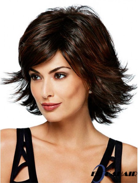Klassische Ombre / 2 Tone Wavy Chin Länge 10  inchAmazing Medium Perücken