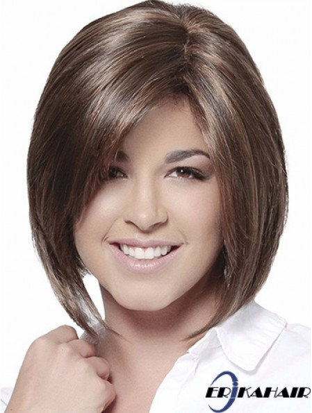 Bobs Brown Straight Chin Länge 10  inchHigh Quality Medium Perücken