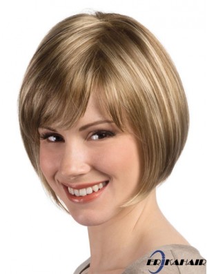 Bob Frisur Perücke UK mit Monofilament Capless Straight Style