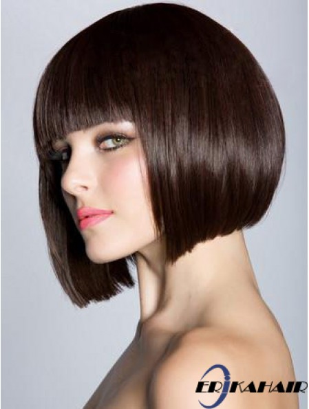 Bob Perücken für Frauen Kinnlänge Straight Style Bobs Cut