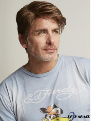 Capless Straight Blonde Short Men Perücken Store In London