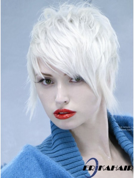 Full Lace Boycuts Short Straight 8 Zoll Best Fashion Perücken