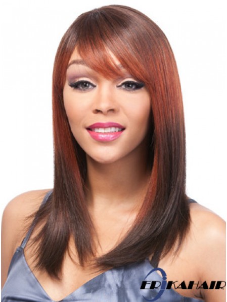 16  inchOmbre / 2 Tone Lace Front Perücken für schwarze Frauen