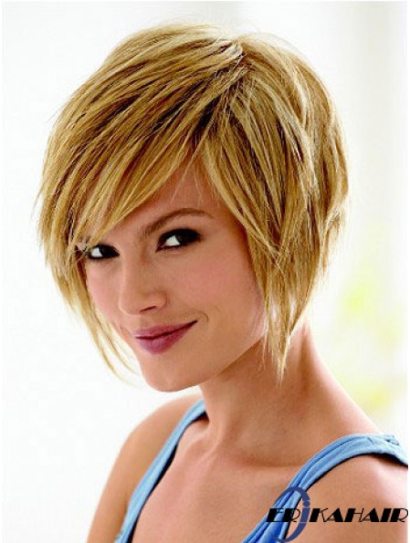 Bob Perücke Mit Pony Mit Capless Straight Style Chin Länge